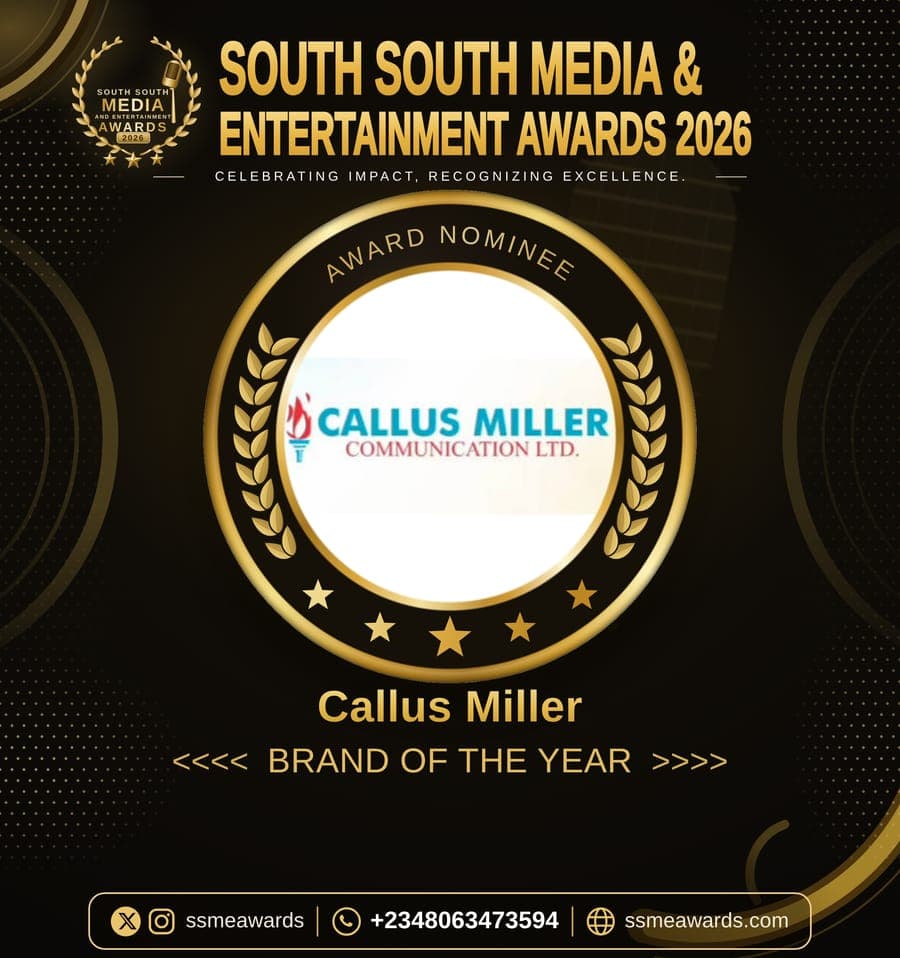 Official SSMEA 2026 nominee flier for Callus Miller