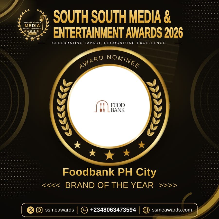 Official SSMEA 2026 nominee flier for Foodbank PH City