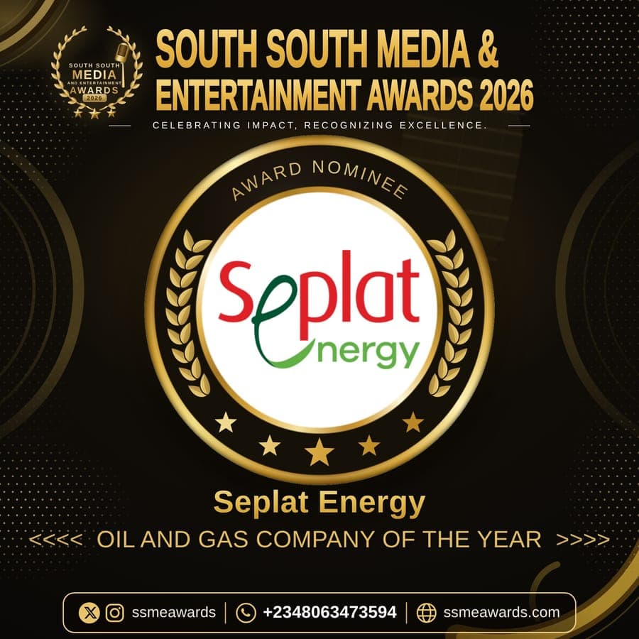 Official SSMEA 2026 nominee flier for Seplat Energy