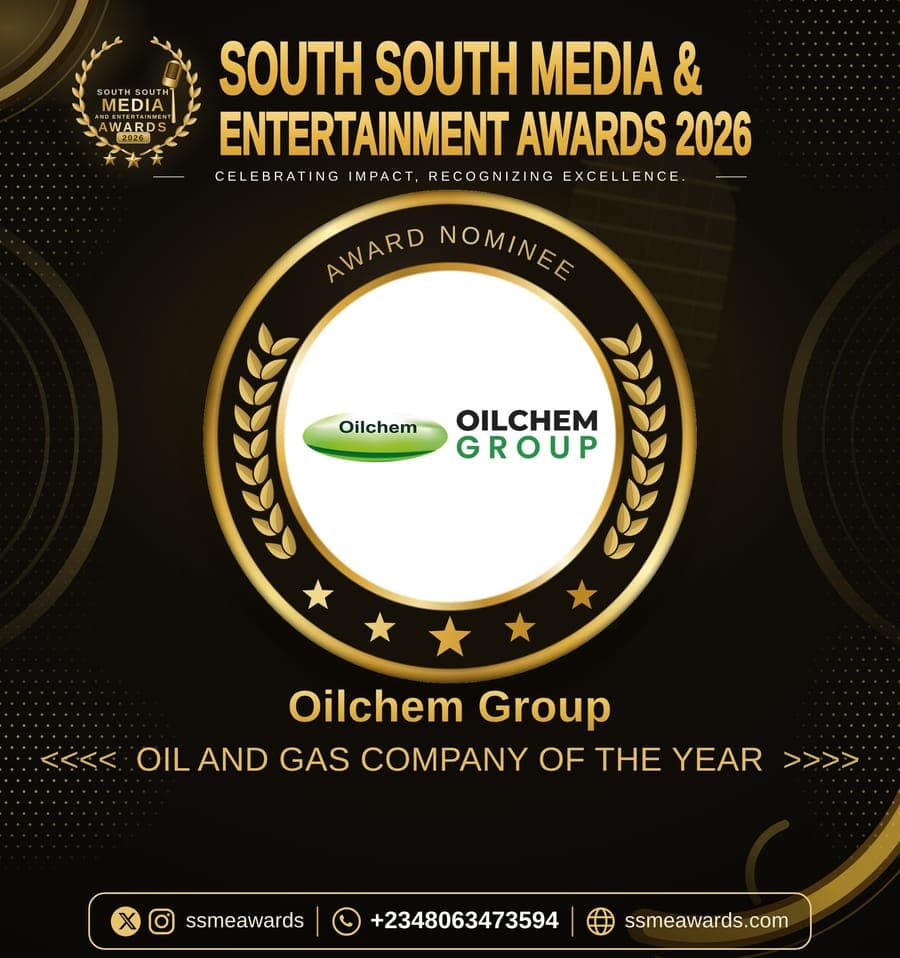 Official SSMEA 2026 nominee flier for Oilchem Group