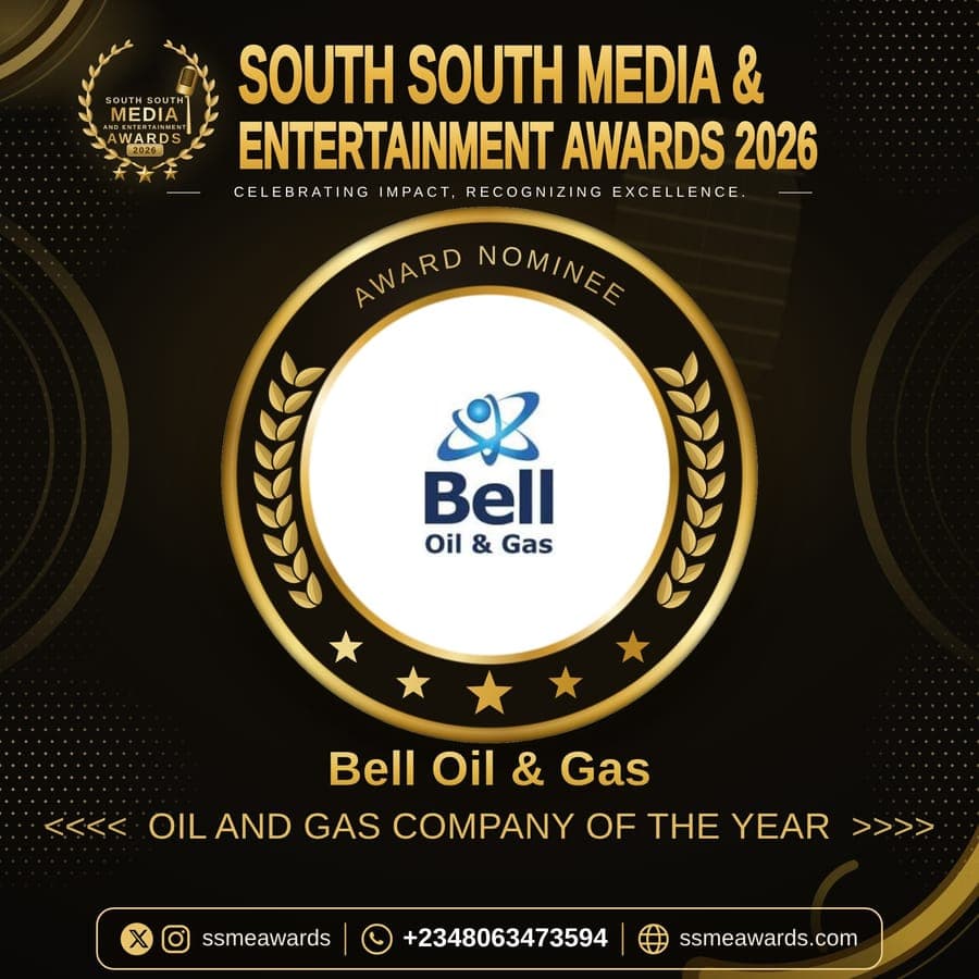 Official SSMEA 2026 nominee flier for Bell Oil & Gas