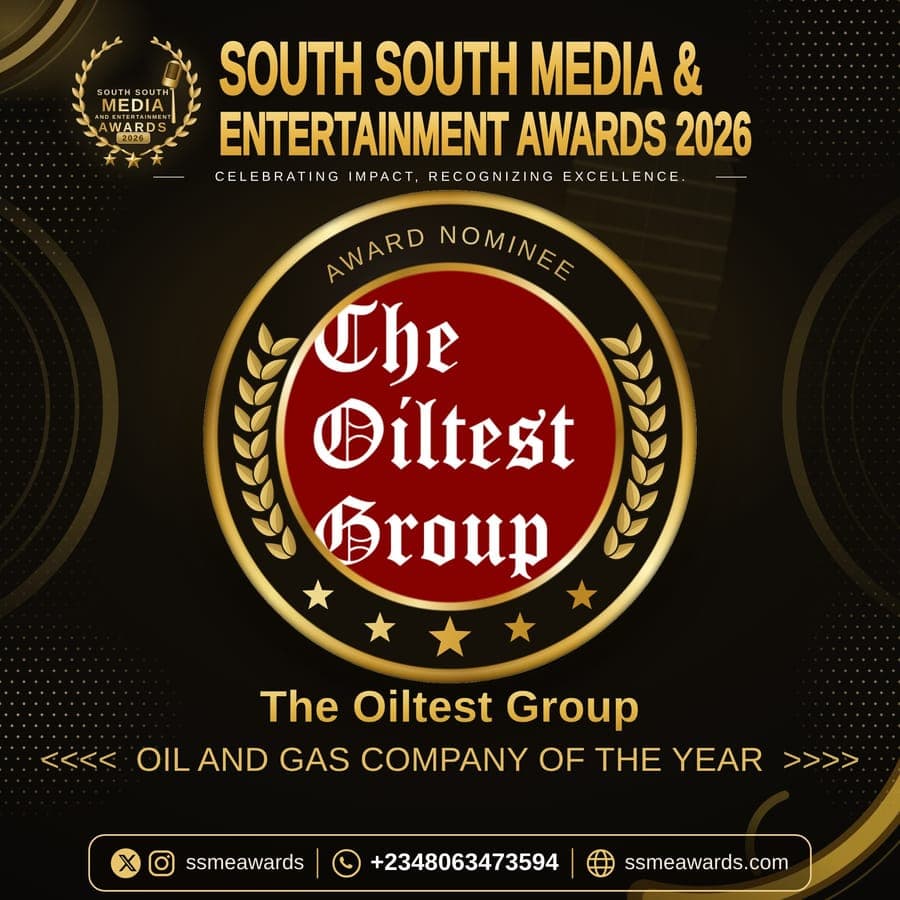 Official SSMEA 2026 nominee flier for The Oiltest Group