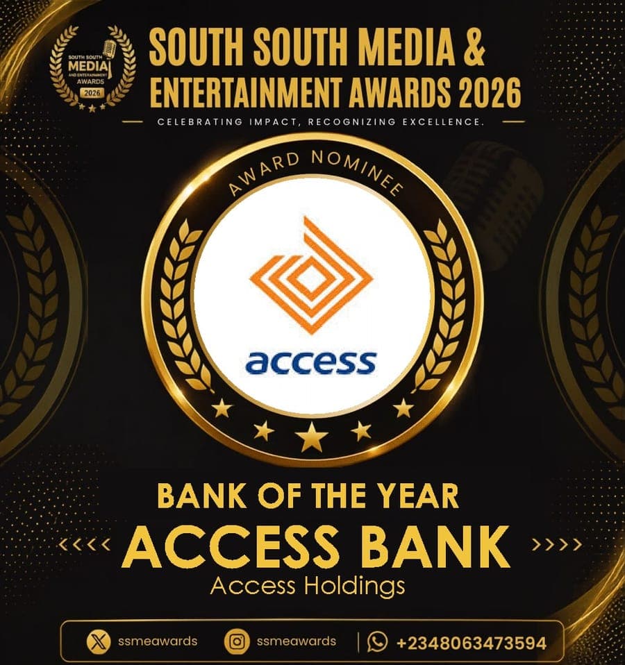 Official SSMEA 2026 nominee flier for Access Bank, Access Holdings