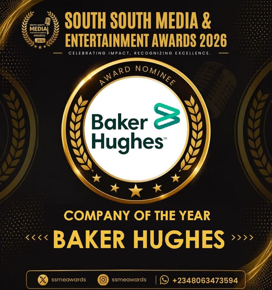 Official SSMEA 2026 nominee flier for Baker Hughes