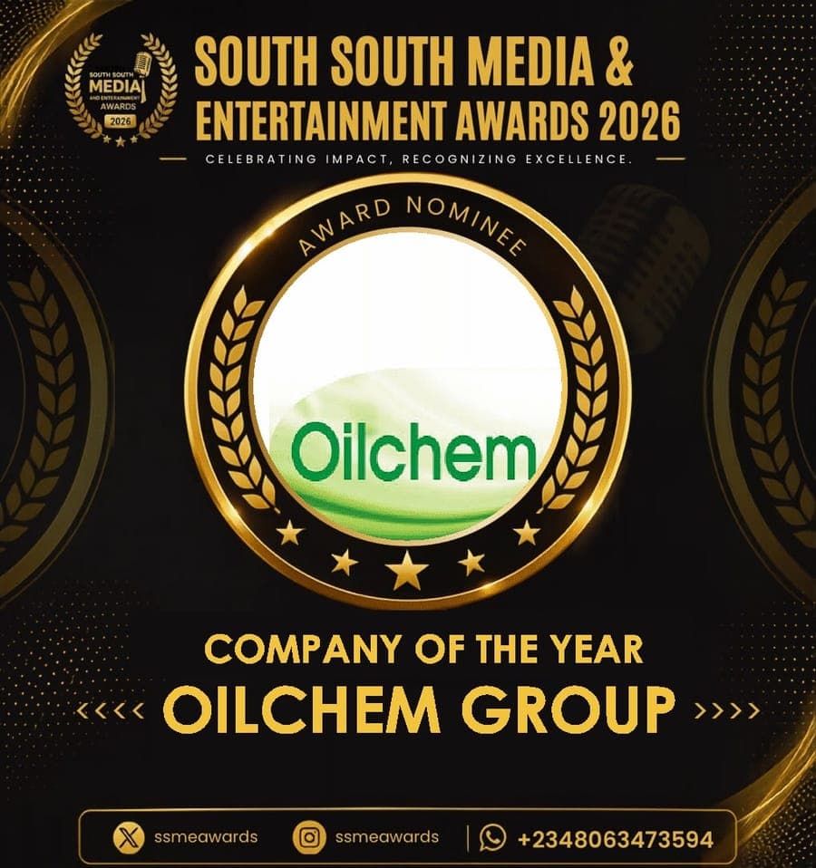 Official SSMEA 2026 nominee flier for Oilchem Group