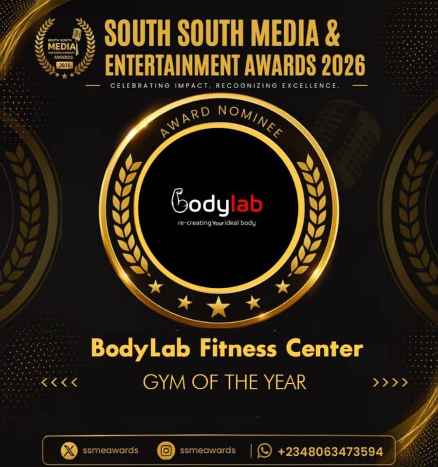 Official SSMEA 2026 nominee flier for BodyLab Fitness Center
