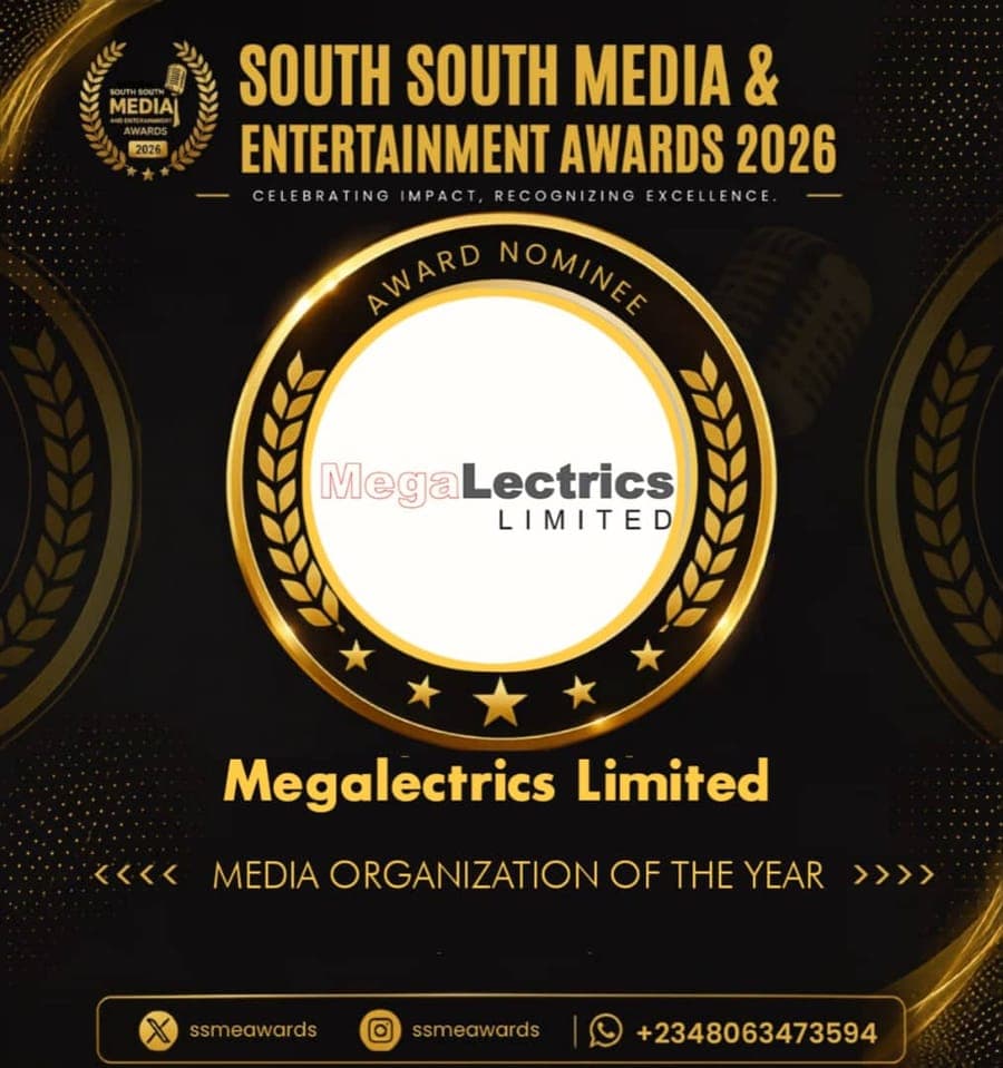 Official SSMEA 2026 nominee flier for Megalectrics Limited