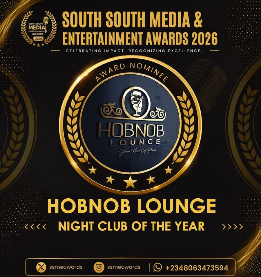 Official SSMEA 2026 nominee flier for Hobnob Lounge