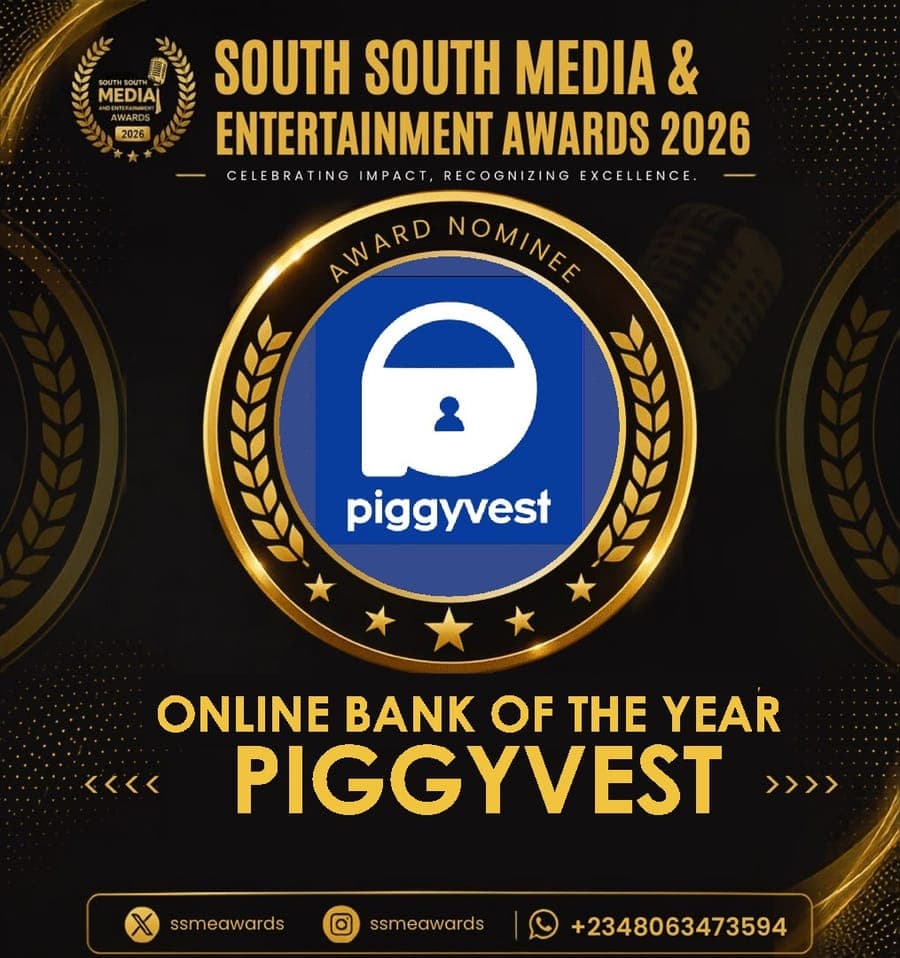 Official SSMEA 2026 nominee flier for PiggyVest
