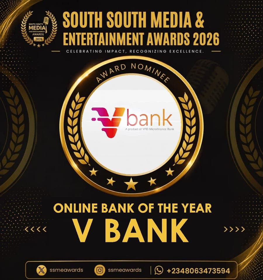 Official SSMEA 2026 nominee flier for V Bank