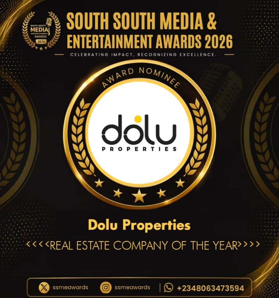 Official SSMEA 2026 nominee flier for Dolu Properties