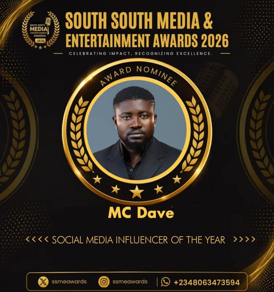 Official SSMEA 2026 nominee flier for MC Dave