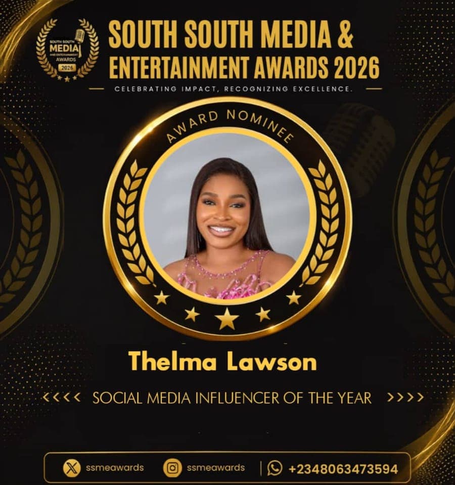 Official SSMEA 2026 nominee flier for Thelma Lawson