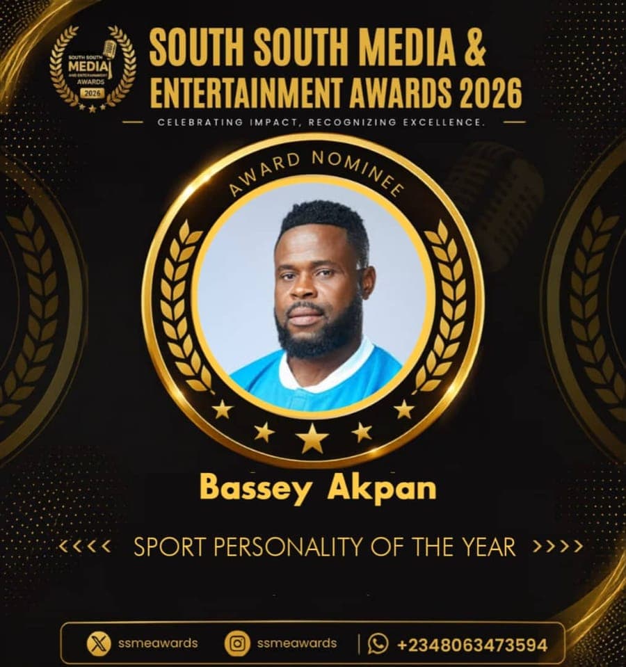 Official SSMEA 2026 nominee flier for Bassey Akpan