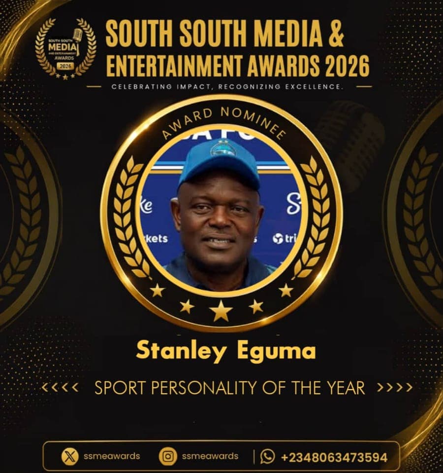 Official SSMEA 2026 nominee flier for Stanley Eguma