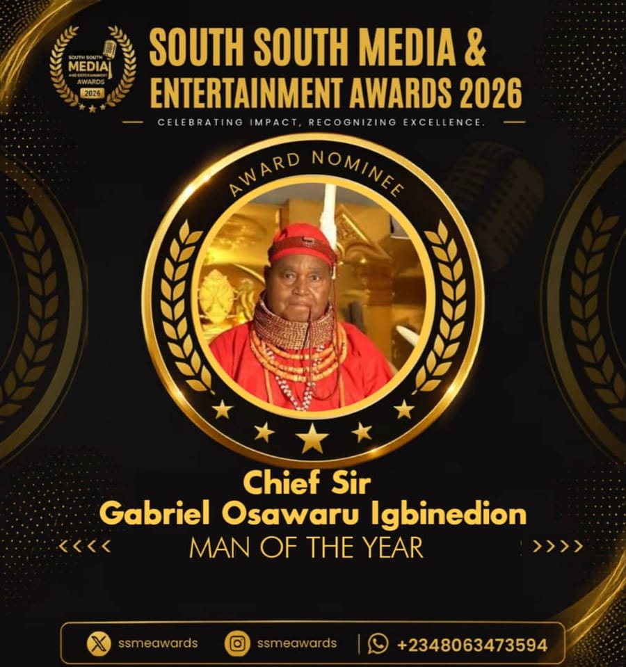 Nominee — Chief Sir Gabriel Osawaru Igbinedion
