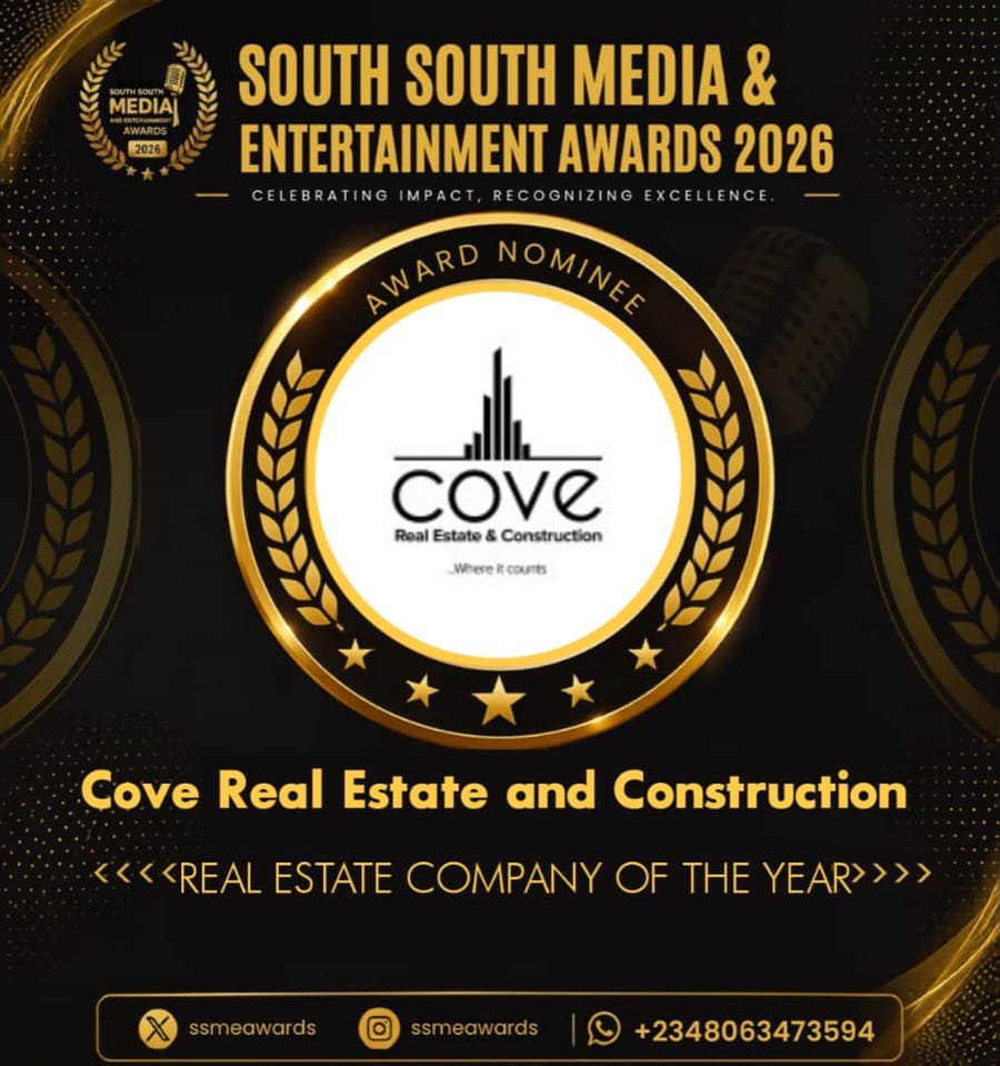 Nominee — Cove Real Estate and Construction